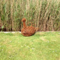 Gevlochten Wilgenteen Gans - Afbeelding 2