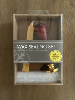 Wax stempel set Donker grijs